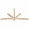 Ekena Millwork Alberta Smooth Timber Gable Bracket, Douglas Fir, 84"W x 49"H x 3 1/2"D x 3 1/2"F, 14/12 Pitch GBW084X49X0404ALB00SDF - alternate 3